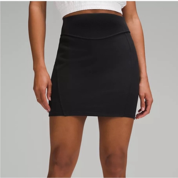 lululemon athletica Dresses & Skirts - Scuba High-Rise Mini Skirt